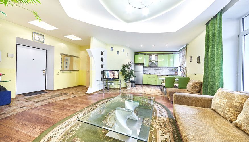 Bright Deluxe Apartment is a 3 rooms apartment for rent in Chisinau, Moldova